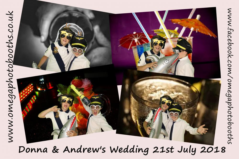 Donna & Andrew's Wedding | View more photos from the event at gallery.omegaphotobooths.co.uk/u/Omega-Photobooths/Donna-Andrews-Wedding